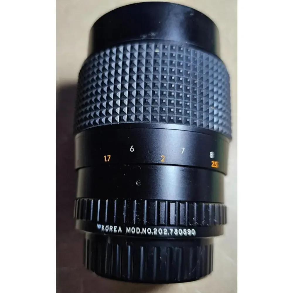 SEARS MULTI COATED 1:2.8 f=135mm AUTO MANUAL CAMERA LENS MOD NO. 202 KOREA